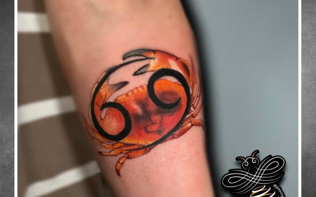 Krebs Stjernetegn Tattoo