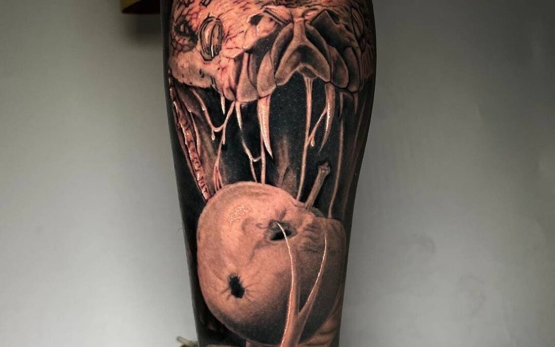 Tattoo på ben